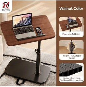 Resim Willowhaven Rv Ceviz Kamp Masa - Katlanır Ayarlanabilir Yükseklik Portatif İç/dış Mekan 