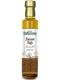 Resim Shiffa Susam Yağı 250 Ml Soğuk Sıkım%100 Doğal Saf Bitkisel Yağ Omega, Vitamin Ve Mineral Açısından Zengin Cilt Ve Saç Bakım Yağı Masaj, Mutfak Ve Aromaterapi Kullanımı 