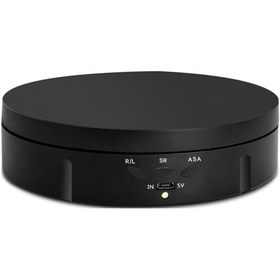Resim 360 Elektrikli Döner Pikap Usb Şarj Dönen Ekran Standı Tip 1 Siyah 