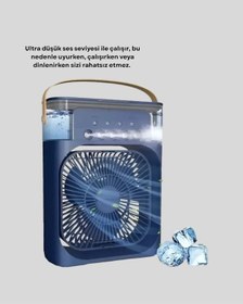 Resim Sessiz - 204 - Çalışan Turbo Fan Güçlü Hava Akışlı Masa - Flzdgnkr - Üstü Vantilatör 