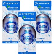 Resim Divortex Limon Kokulu Klima Fresh - Temizleyici Klima150 ml 3 Adet 
