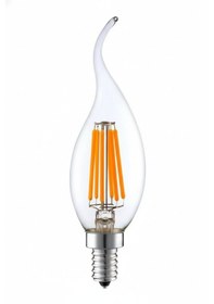 Resim Rustik Kıvrık 4w E14 Led Ampul 400lm Tekli Paket 