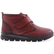 Resim Dgn 1056 Kadin Cirt Detayli Bot 1056-692-R6784 Bordo 