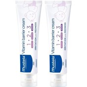 Resim Mustela Vitamin Barrier 1.2.3 Pişik Kremi 100 ml 2 adet 