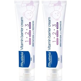 Resim Mustela Vitamin Barrier 1.2.3 Pişik Kremi 100 ml 2 adet 