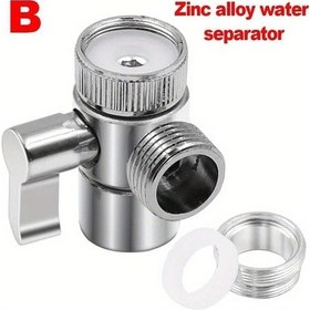 Resim Willowhaven Çinko Alaşımlı 2 Yollu Duş Ve Lavabo Bataryası İçin Su Dağıtıcı Vana 