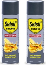 Resim Selsil Silikon Sprey 500 Ml X 2 Adet 