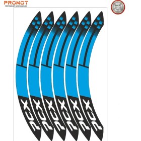 Resim Rebon Moto Design Motosiklet Jant Şeridi Honda Pcx Uyumlu 17 