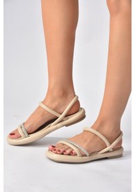 Resim Fox Shoes Ten Kadın Sandalet K848220009 