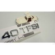 Resim DK Tuning Audi 40 Tfsi Krom Abs 3m 3D Bagaj Yazı Logo Orjinal Ürün 