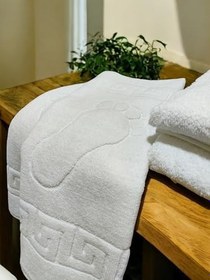 Resim 2'li Premium Ayak Havlusu Banyo Paspası Otel Havlusu 250gr 