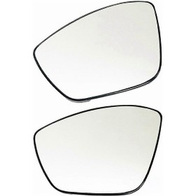 Resim Peugeot 208 301 2008 C3 Mk3 2012-2022 Modelleri İçin Isıtmalı Araba Dikiz Aynası Merceği - 1607512180 1607512280 