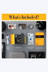 Resim Kodak Smile+ 10MP Anında Kamera ve Bluetooth Fotoğraf Yazıcısı 