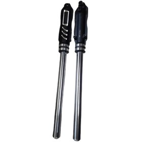 Resim Üç Tekerli Ön Amortisör Takımı 80cm-43mm Siyah 