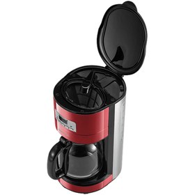 Resim Grundig FK 4112 K Filtre Kahve Makinesi Metalik Kirmizi 