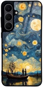 Resim Aksesuarcim Samsung Galaxy S25 FE ile Uyumlu Kılıf Silikon Esnek Kamera Lens Korumalı Tarz Mat Kapak Lusi Kayık 