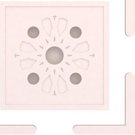 Resim Motifpiyer Tavan Spot Göbek Kenarlı-kare-74-60x60 L-dis Citali 