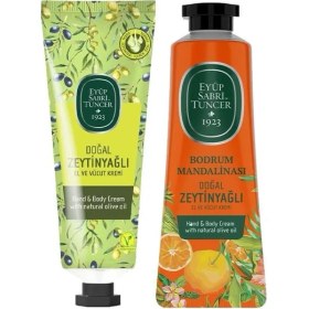 Resim Doğal Zeytinyağlı ve Bodrum Mandalinası El ve Vücut Kremi 50 ml 