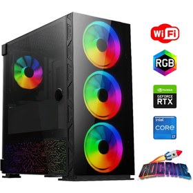 Resim ROGAME i7 14700F 32GB DDR4 1TB M2 12GB RTX3060 Oyun Bilgisayarı 