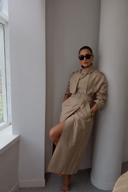 Resim Jade Bej Trençkot - 1 