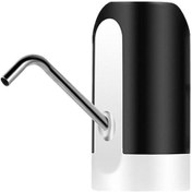 Resim Xindoker Usb Şarjlı Akıllı Su Pompa, Ev İçi Otomatik Su Çekici, 5 Galon Kapaklı Sulama İçin Siyah Abs Materyal 