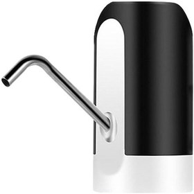 Resim Xindoker Usb Şarjlı Akıllı Su Pompa, Ev İçi Otomatik Su Çekici, 5 Galon Kapaklı Sulama İçin Siyah Abs Materyal 