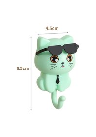 Resim Kedi Güneş Gözlüğü Banyo Askısı 