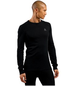 Resim Odlo Odlo Active Warm Bl Top Crew Neck L/s Erkek Siyah İçlik Üst 6000 Siyah 