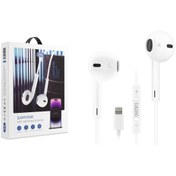 Resim Genel Markalar EP80 Lightning SoundPower Earpods Kablolu Kulaklık Beyaz Tak Çalıştır 