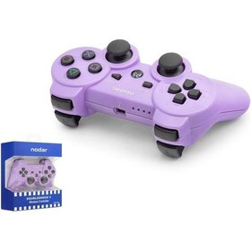 Resim Ps3 Kablosuz Gamepad Nodar Nd600 - Lila 