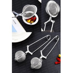 Resim Matmel Bitki Çayı Demleme Süzgeci Paslanmaz Çelik 