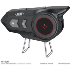 Resim Be47 İnterkom Motor Kurye Kask Kulaklık Bluetooth 5.0 Motosiklet Kulaklık 