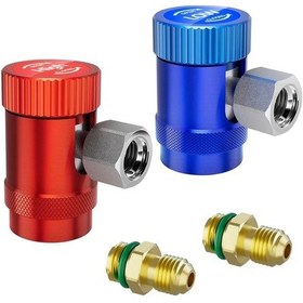 Resim Dashanshop R1234yf Adaptör Seti 2li Ayarlanabilir Hızlı Bağlantı Aleti 