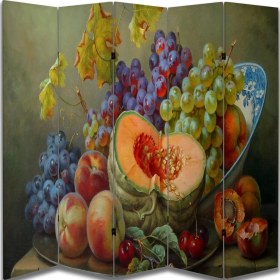 Resim Doğa Temalı Özel Tasarım Paravan Room Divider 180 x 200 cm 