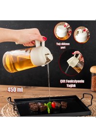 Resim Porsima Alk-3154 Çok Amaçlı Cam Sprey Şişe Yağlık Yağdanlık Krem 
