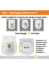 Resim Klozet Kapağı Kale,güral Karen,nero,basic Model Sök Tak Özellikli 