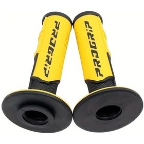 Resim Hightower Golden 7/8" 22-24mm Motosiklet Tutma Kolu Kavramaları Kaymaz Dayanıklı 