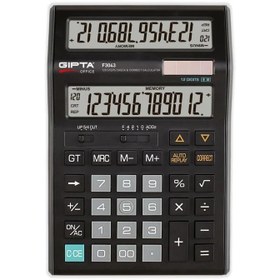 Resim Gıpta Hesap Makinesi Masa Tipi 12 Dıgıt Gpt-F3043 