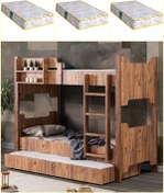 Resim Setay Mdf Profil Ranza , Avrasya Ayrılabilir Yavrulu Ranza 3 Adet Comfort Yatak 