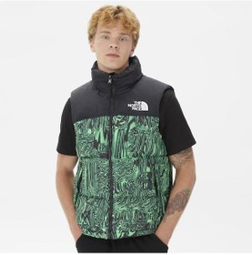 Resim The North Face 1996 Retro Nuptse Erkek Yeşil Yelek Düz Nf0a3jqqosz1 Yeşil 
