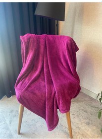 Resim Wellsoft Tek Kişilik Battaniye Sıcak Battaniye Tv Dekor Battaniyesi 100x170 Mavi 