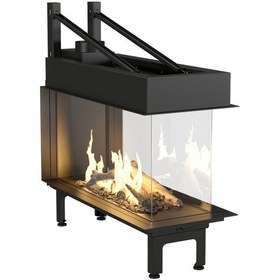 Resim VOURLA 100 EPI CAM AÇIK GAZLI ŞÖMİNE 