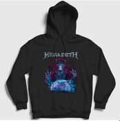 Resim Presmono Unisex Cyber Army Megadeth Kapüşonlu Sweatshirt 