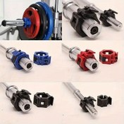 Resim 1 çift 25mm/1 inç Barbell Kilitleri, Hızlı Çıkarma Barbell Kilidi Toka, Dambıl Bar Klipsi, Ağırlık Plakaları Yaka Klipsleri Egzersiz, Fitness Eğitimi ve Vücut Geliştirme için 