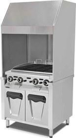 Resim EMP.OCG.020-W Paslanmaz Duvar Tip Gazlı Sulu Izgara (120 Cm Izgara) - Doğalgazlı 