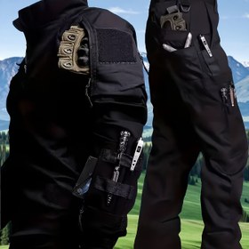 Resim Outdoor Yeni Kurbağa Takımı, Aşınmaya Dayanıklı Çizilmeye Karşı Dirençli Yırtılmaya Karşı Dayanıklı Uzun Kollu Üst ve Hafif Çok Cepli Yama Çok Fonksiyonlu Pantolon İkili Takım, Rahat Hafif Nefes Alabilir Nem Tutmayan, Outdoor Dağcılık, Kaya Tırmanışı, Koşu, Balıkçılık, Yürüyüş, Kamp, Bisiklet ve 