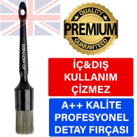 Resim Jo Moyner Profesyonel İç Dış Oto Detay Fırçası Jant, Lastik, Motor, Torpido, Konsol Temizleme JM-546 