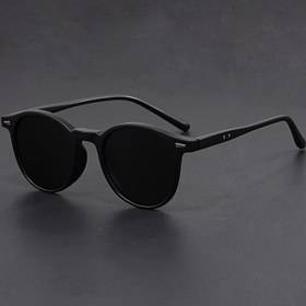 Resim Vintage Tarzı Hafif TR90 Çerçeve Yuvarlak Moda Gözlükler, Erkek ve Kadınlar İçin Anti-Yansımalı Plastik Lensler - Sokak Stili, Sürüş ve Aktiviteler için İdeal 