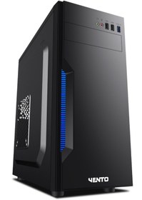Resim Vento Ta-K61 350W Atx Siyah/Gümüş Kasa 