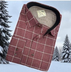 Resim Klasik %100 Cotton Uzun Kollu Terletmeyen Kışlık Flanel Kumaş Çok Renkli Gömlek Regular Kalıp -10505 Çok Renkli 